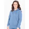 JAKO Damen Kapuzenjacke Organic, Farbe:eisblau, Größe:40 Produktbild-Vorschau 4