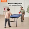 VEVOR Tischtennistisch Ping-Pong-Tisch, mittelgroße Produktbild-Vorschau 2