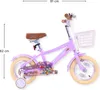 Buxibo - Vélo d'enfant pour fille - Luna - 12 pouces - Lila Voir les images du produit 7