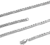 AFSTALR Herren Edelstahl Panzerkette Silber 9mm - Produktbild-Vorschau 3