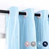 Tenda a stella cava Tenda a doppio strato in voile opaco Anteprima dell’immagine prodotto 1