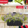 KOTARBAU® Set de 4 jardinières Balcon Pot de fleurs mural Voir les images du produit 2