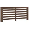 vidaXL Radiátorové obložení hnědý dub 175x20x82 cm materiál Náhled obrázku produktu 1