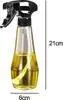 Ölsprüher zum Kochen Öl sprühflasche Glas für Produktbild-Vorschau 2
