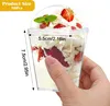 50 Stück Wiederverwendbare Dessertgläser mit Deckel, 160ml Produktbild-Vorschau 2