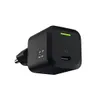 A black mobile device charger is shown against a white background. Podgląd zdjęcia produktu
