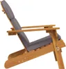 vidaXL Adirondack-Gartenstuhl mit Kissen Massivholz Akazie Produktbild-Vorschau 5