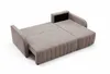 A beige sofa bed is shown from a slightly elevated angle against a white background. Produktbild-Vorschau
