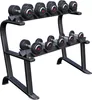 GORILLA SPORTS® Kurzhantelablage - mit 90 kg Kurzhanteln Produktbild-Vorschau 1