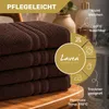 Lavea® 4er Set Handtücher 50x100 cm - Elena, 100% Produktbild-Vorschau 2