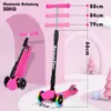 Kinderroller Faltbar Tretroller Cityroller LED Räder Produktbild-Vorschau 2