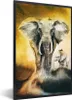 MuchoWow® MuchoWow® Gerahmtes Poster Elefant - Produktbild-Vorschau 1