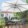 Ampelschirm 4x3m rechteckig Sonnenschirm Terrasse drehbar Produktbild-Vorschau 4