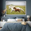 MuchoWow® Poster Pferde - Tiere - Gras 180x120 cm - Produktbild-Vorschau 5