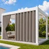 Outdoor Vorhang Extra Breit Leinenoptik Gardinen Produktbild-Vorschau 1