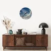 Wanduhr - Rund - Glasuhr - himmel stern - 40x40cm - Produktbild-Vorschau 7