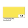 folia Tonkarton DIN A4 220 g/qm 100 Blatt zitronengelb Produktbild-Vorschau 2