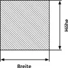 Aluminium Vierkantstab [8 x 8 mm Länge: 2.000 mm] Produktbild-Vorschau 2
