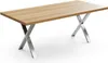 DanDiBo 2x nohy stolu z nerezové oceli 72 x 60 cm rám stolu Náhled obrázku produktu 12