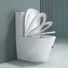 doporro WC à poser céramique blanc toilette avec réservoir Voir les images du produit 2