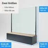 Gartenbank Truhebank Windschutz Sichtschutz transparent 185 Produktbild-Vorschau 5