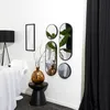 Miroir Dã©co Rond Et Ovale Versa Noir X4 M4 - Cmp Voir les images du produit 2