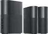 Three black mesh routers are shown against a white background. Náhľad obrázku produktu