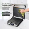 Olvy Kontaktgrill XXL 2000W – Sandwichmaker für 4 Produktbild-Vorschau 9