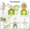 2 Stück Wandleuchte Vintage Grün Maiglöckchen Glas Produktbild-Vorschau 8