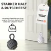 TOPANBIETER 999 Türstopper 2er Jute grau weiß Tür Stopper Produktbild-Vorschau 4