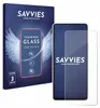 A product shot of a phone screen protector packaging and the product itself. Produktbild-Vorschau
