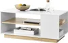 Couchtisch 100x60x46cm mit 2 Ablagen Wohnzimmertisch Produktbild-Vorschau 1