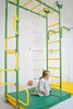 Sprossenwand für Kinder Indoor Klettergerüst aus Metall mit Produktbild-Vorschau 9