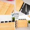 Vilde | Schneidebrett Set - 5 Teile - Schwarz/Bambus - Produktbild-Vorschau 5