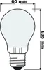 OSRAM LED-Lampe E27 10W Retrofil Classic A matt Produktbild-Vorschau 7