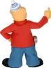 Bullseye Network Nachbar & Nachbar Figur Rot Produktbild-Vorschau 2