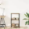 vidaXL Regał dębowy Artisan 50x33x82 cm materiał Podgląd zdjęcia produktu 2