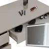 Schminktisch Vicco Sherry Greige Hochglanz 120 cm mit Produktbild-Vorschau 6