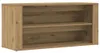vidaXL Lavice na boty Artisan dub 100x35x45 cm Materiál na Náhled obrázku produktu 1