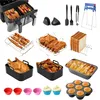 19-teiliges Heißluftfritteusen-Zubehörset für Ninja Foodi Produktbild-Vorschau 1