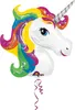 amscan Folienballon Einhorn 83x73cm Produktbild-Vorschau 1