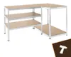 Metalen schap met 5 planken voor in de garage, 180 x 100 x Productafbeelding-voorbeeld 7