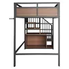 Letto a castello 90x200 cm con schienale in ecopelle, letto Anteprima dell’immagine prodotto 8
