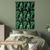 MuchoWow® Wandteppich Wandbehang Blumen - Blätter - Produktbild-Vorschau 4
