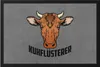 Kuhflüsterer Fußmatte Kuh-Fans Kuh-Liebhaber Milchkuh Produktbild-Vorschau 1