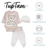 TupTam Baby Mädchen Jungen Bekleidungsset Langarmbody Hose Produktbild-Vorschau 2