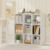 COSTWAY - Libreria in legno, scaffale porta libri con 9 Anteprima dell’immagine prodotto 7