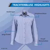 German Wear Trachtenbluse für Trachten lederhosen bluse Produktbild-Vorschau 13
