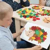 12 Stück Igel Bastelset Kinder, Bastelset Herbst Kinder, Produktbild-Vorschau 4