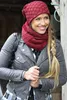 styleBREAKER warme Feinstrick Beanie Mütze mit Flecht Produktbild-Vorschau 6